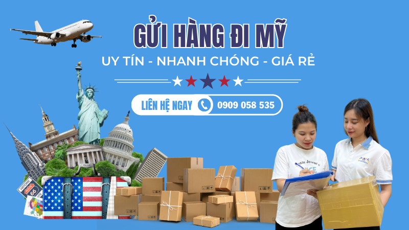 Gửi hàng đi Mỹ